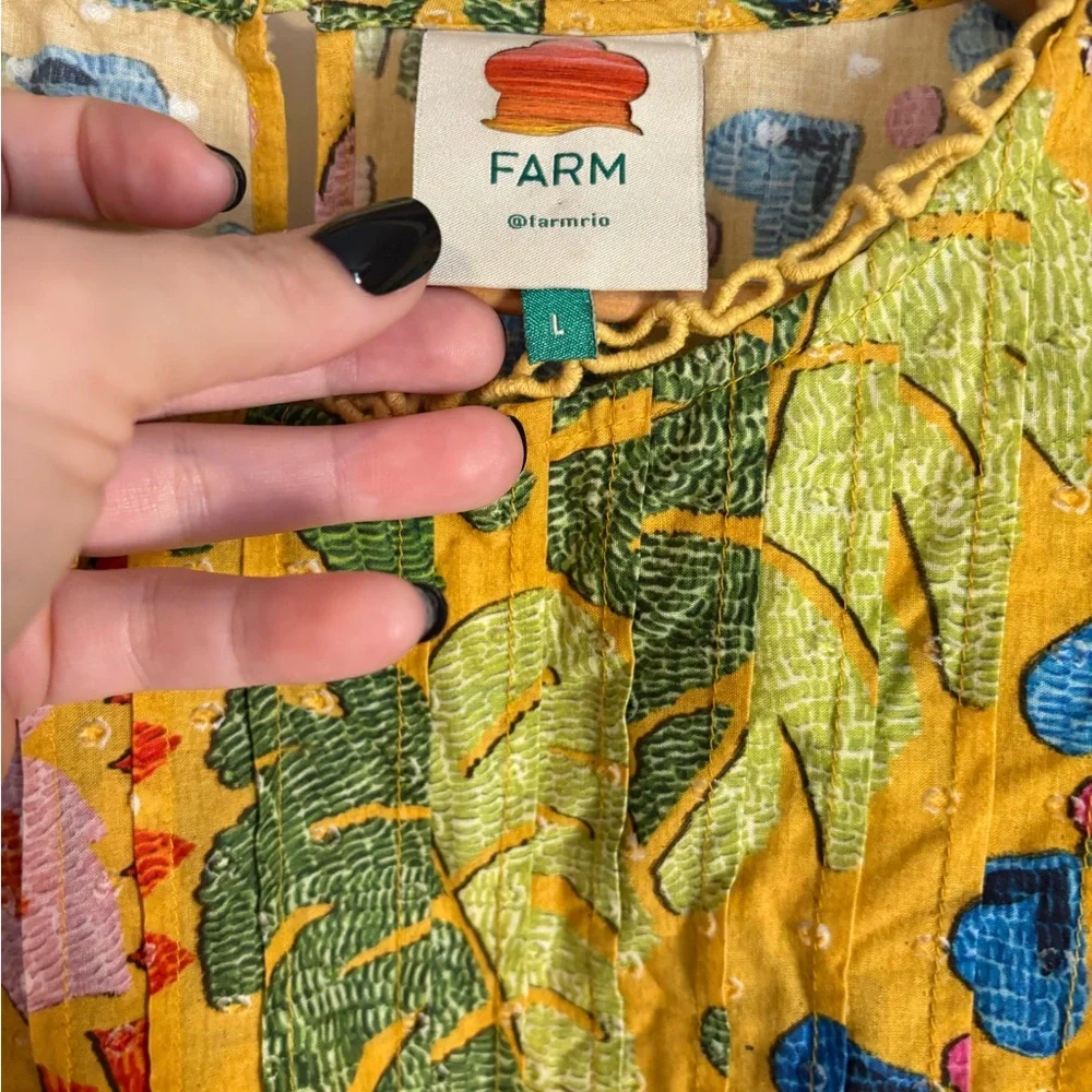 FARM Rio Multicolor Floral Blouse - Picture 2 of 3